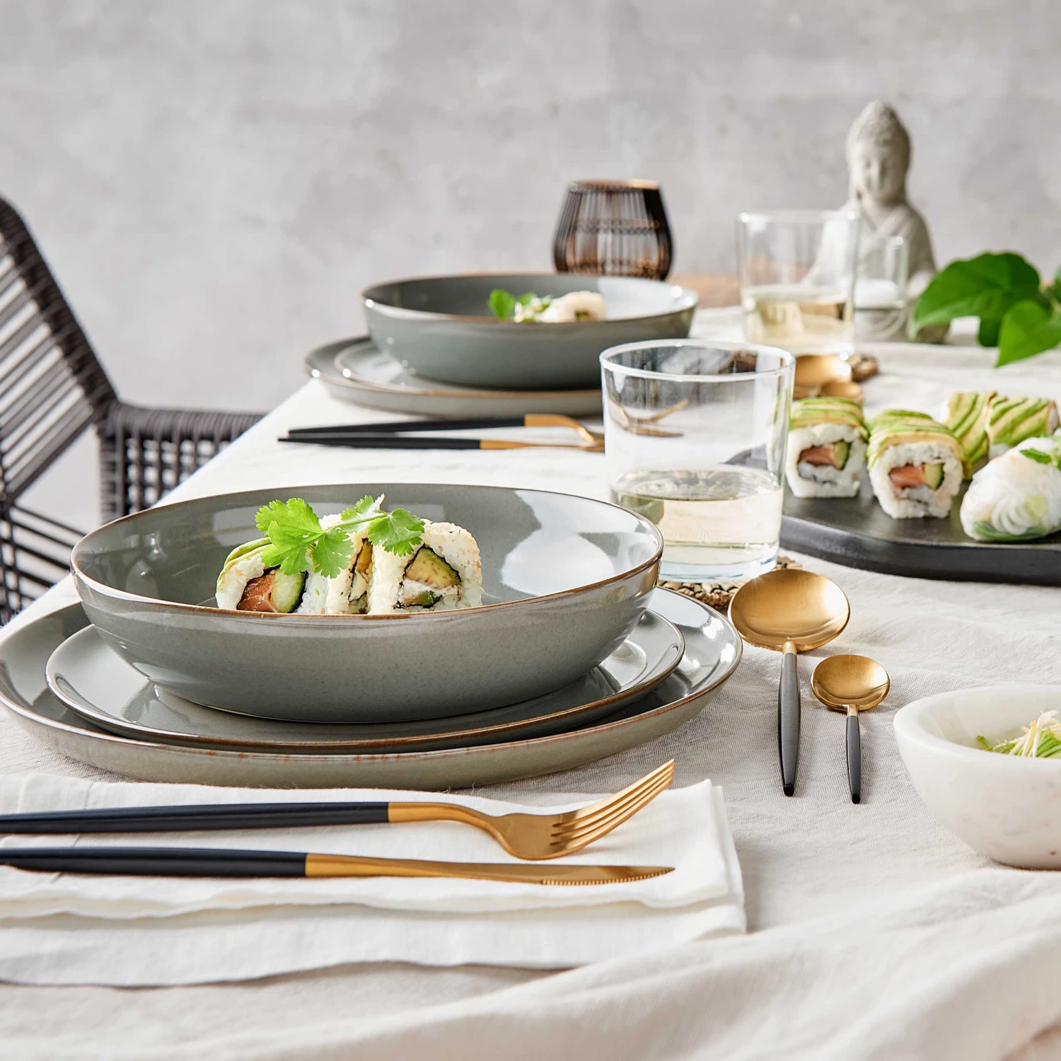 NATIVE 4x Pastateller Ø22cm 20 NATIVE 4x Pastateller Ø22cm – Bild 19