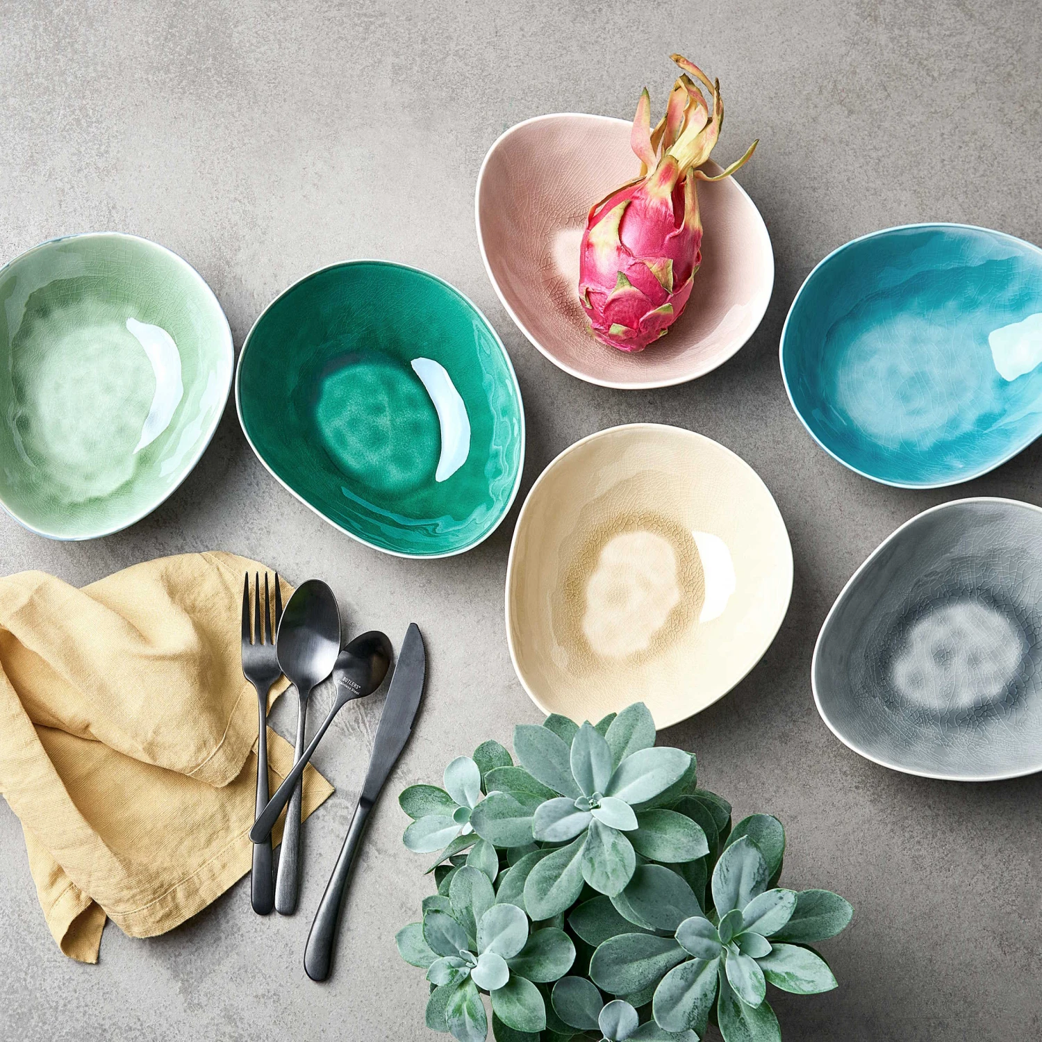 DE LA ROYA 4x Schale 600ml 10 DE LA ROYA 4x Schale 600ml – Bild 8