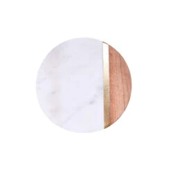 MARBLE KITCHEN 4x Untersetzer Mit Goldstreifen Ø10cm 9 MARBLE KITCHEN 4x Untersetzer Mit Goldstreifen Ø10cm -Butlers BUN01617 2