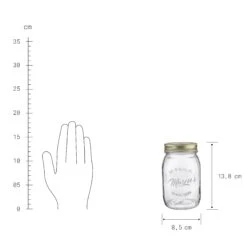 MASON'S 6x Aufbewahrungsgläser 550ml 13 MASON'S 6x Aufbewahrungsgläser 550ml -Butlers BUN01625 3