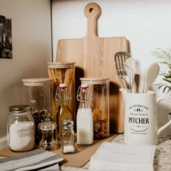 WOODLOCK 4x Vorratsgläser 1750ml 14 WOODLOCK 4x Vorratsgläser 1750ml -Butlers BUN01678 5