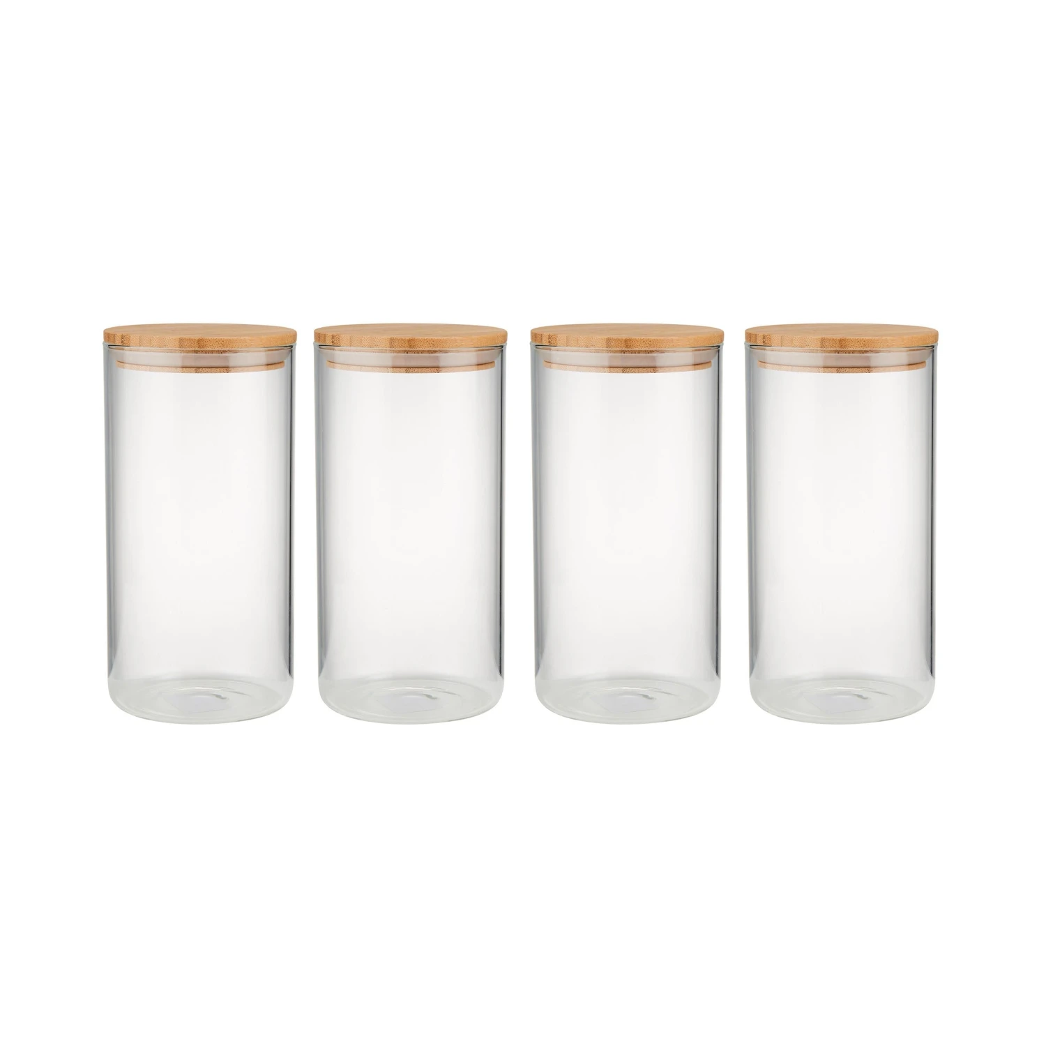 WOODLOCK 4x Vorratsgläser 1750ml 3 WOODLOCK 4x Vorratsgläser 1750ml