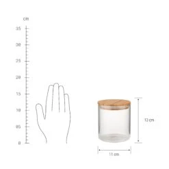 WOODLOCK Vorratsglas-Set 4-tlg. 21 WOODLOCK Vorratsglas-Set 4-tlg. -Butlers BUN01680 5