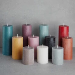 RUSTIC 6x Stumpenkerze Höhe 9cm -Butlers BUN01754 1