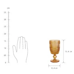 FIRENZE 6x Weingläser 230ml 38 FIRENZE 6x Weingläser 230ml -Butlers BUN01988 3