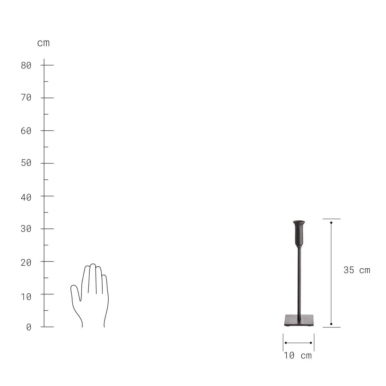 RUST Kerzenhalter-Set 2-tlg. 7 RUST Kerzenhalter-Set 2-tlg. – Bild 5