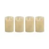 GLOWING FLAME 4x LED Kerze Höhe 13cm -Butlers BUN02069