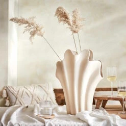 BARON 4x Weingläser Mit Rillen 390ml 16 BARON 4x Weingläser Mit Rillen 390ml -Butlers BUN02074 6