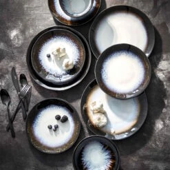 ATLANTIS 4x Frühstücksteller Ø23cm -Butlers BUN02079 8