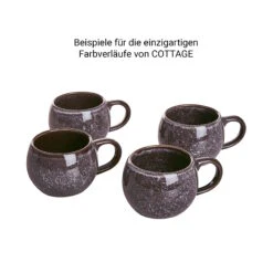 COTTAGE 4x Espressotasse 180ml -Butlers BUN02107 4